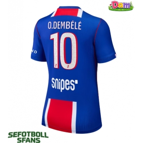 Paris Saint-Germain Ousmane Dembele #10 Hemmatröja Kvinnor 2026-27 Kortärmad